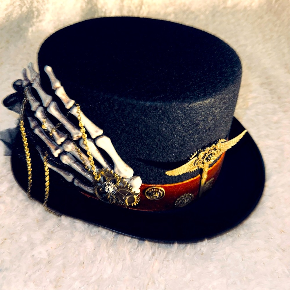 Steam Punk Hat 💀NEW 🎃 Halloween Sci-Fi Fantasy Cosplay